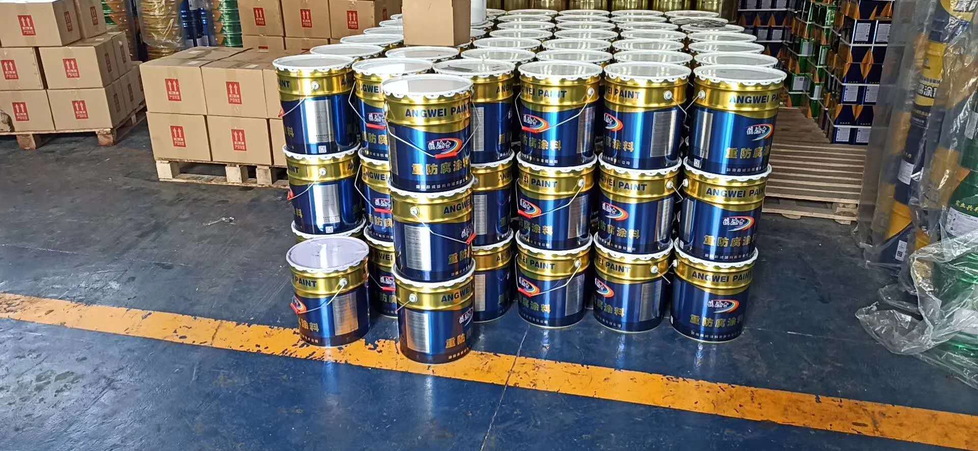 昂威涂料生產(chǎn)車間